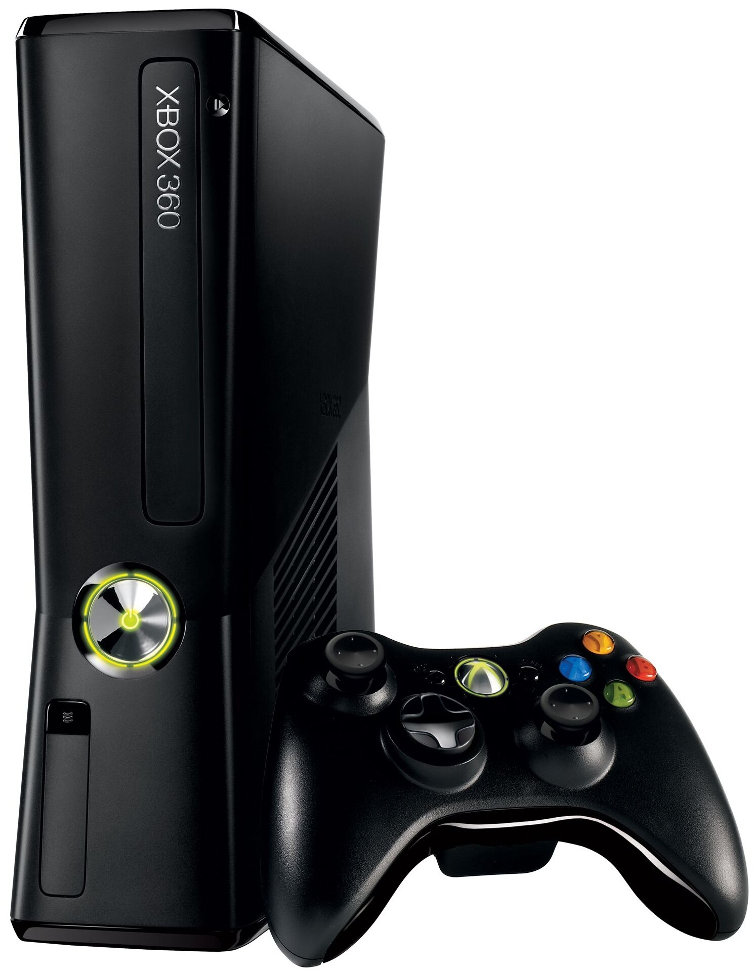 Microsoft Xbox 360 S 250 ГБ, черный, загружено 40 игр