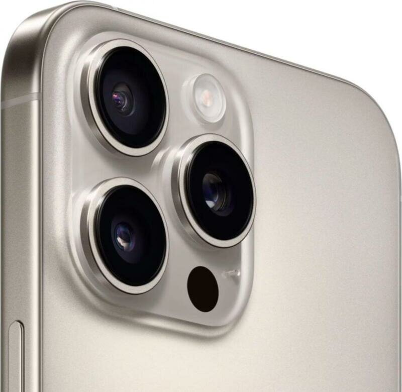 Смартфон Apple iPhone 16 Pro Max, 256Gb, Natural Titanium (Dual eSIM) — фото 1