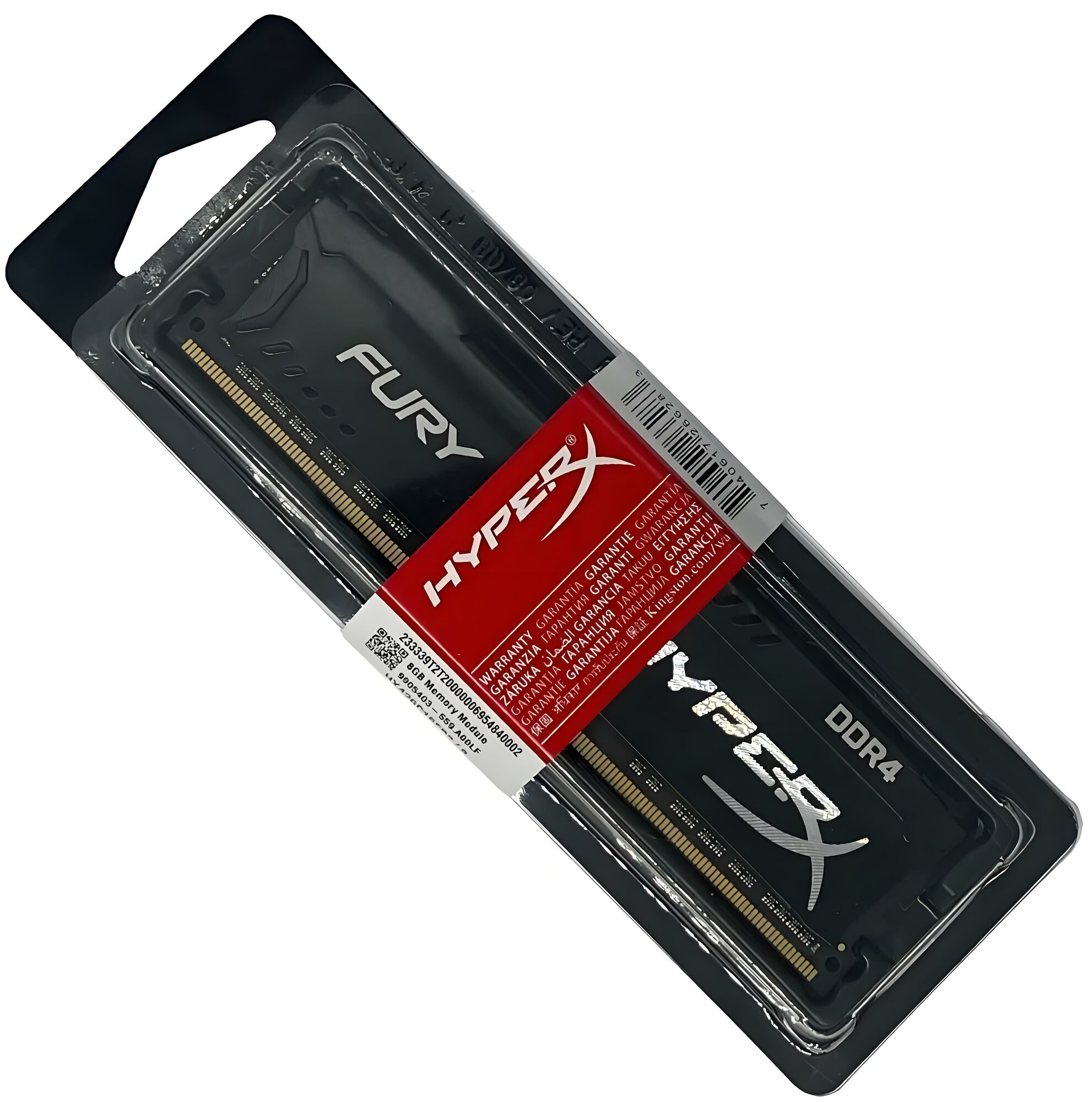 Оперативная память Kingston HyperX Fury 16 ГБ DDR4 3200 МГц DIMM CL16 HX432C16FB3/16