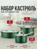 Набор кастрюль из нержавеющей стали с крышками , 3 шт- 3л, 2л, 1,8 л.