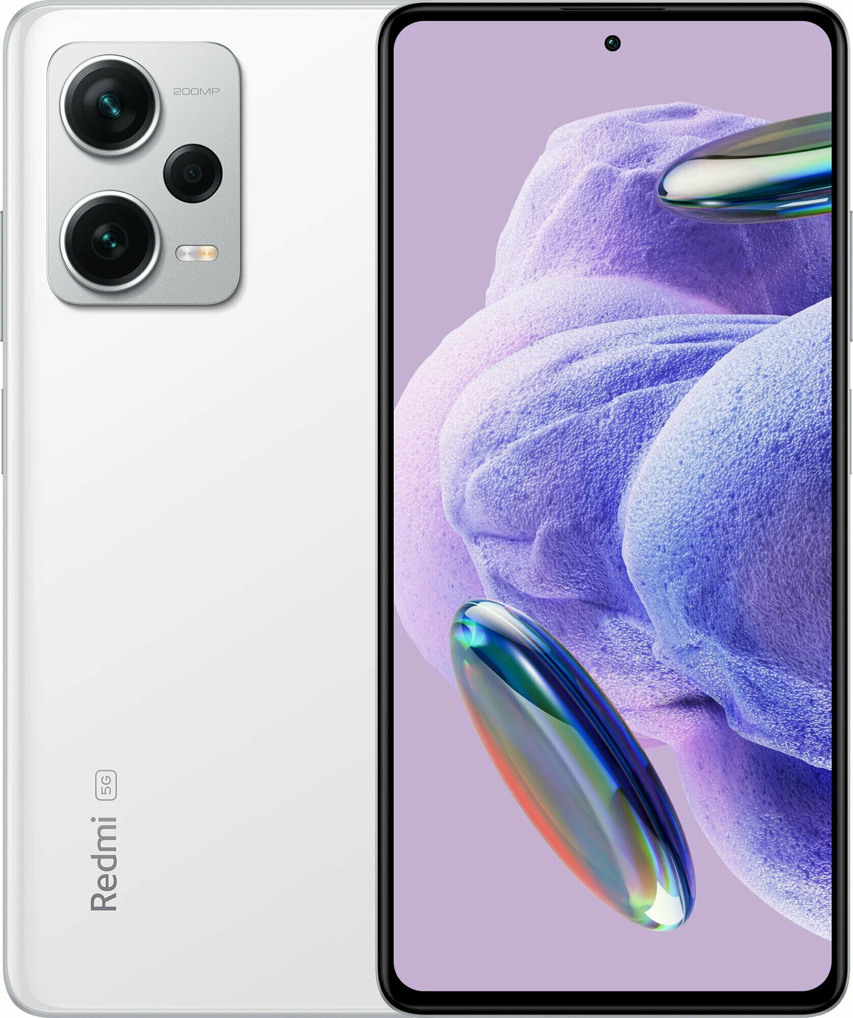 Смартфон Xiaomi Redmi Note 12 Pro 256ГБ, экран 6.67', NFC, белый EU