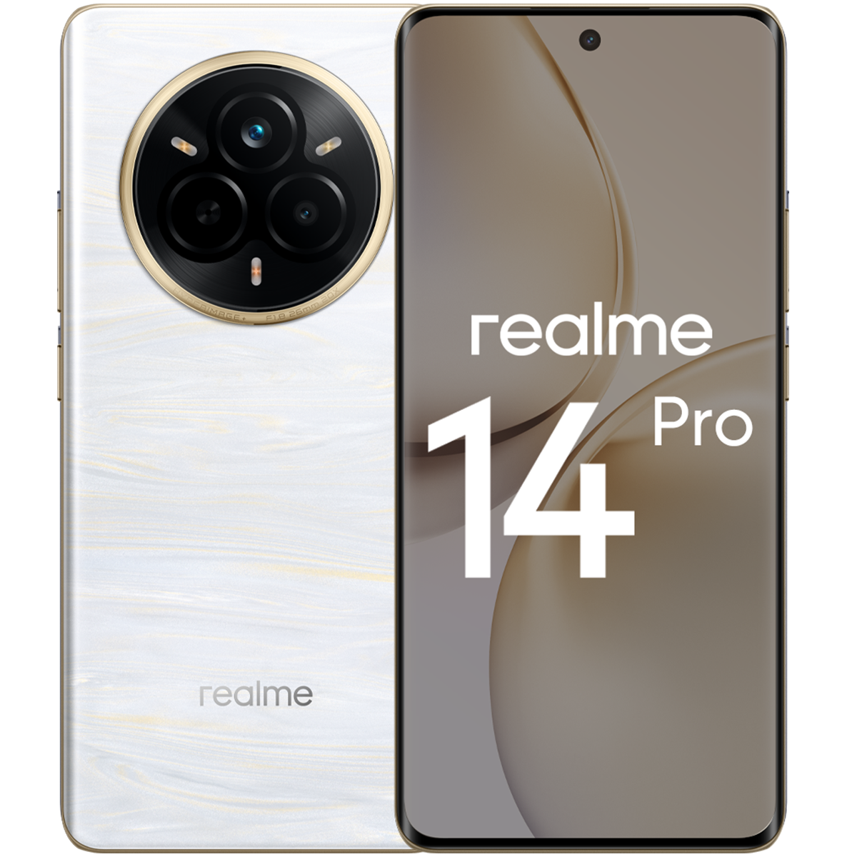 Realme 14 Pro 5G 8/256GB, Жемчужный белый