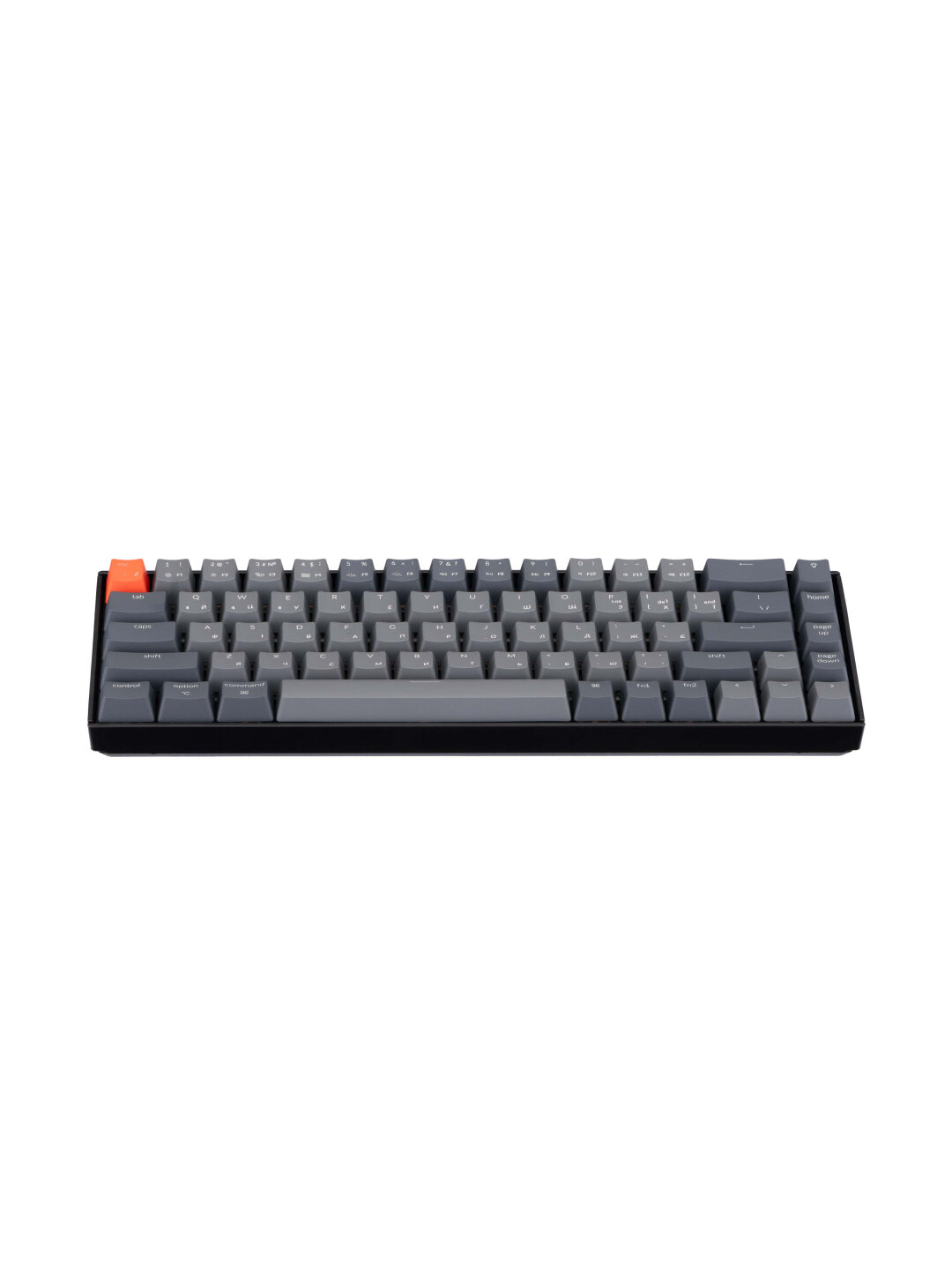 Беспроводная игровая механическая клавиатура Keychron K6 68 Key, Gateron G Pro blue, Hot-Swap, Bluetooth, K6V2 — фото 1