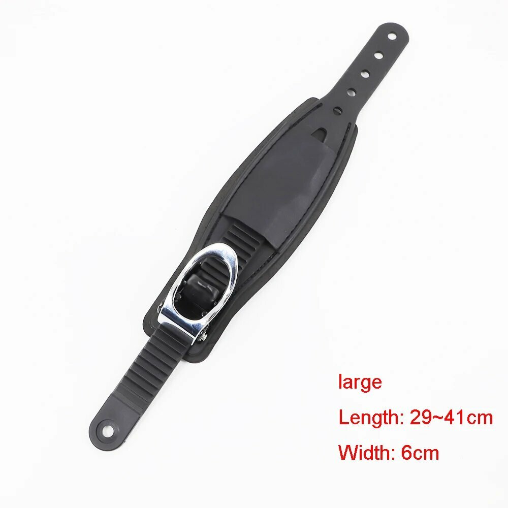 1 кожаные сноубордические 2 пряжки с ремнями для лодыжки сноубордическая система Bindiing аксессуары для сноуборда Черный