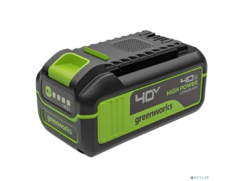 Батарея аккумуляторная Greenworks G40HP4 40в 4ач Li-Ion (2958507)