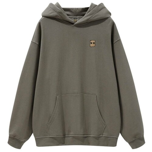 Худи MOSH, силуэт свободный, размер S, мультиколор