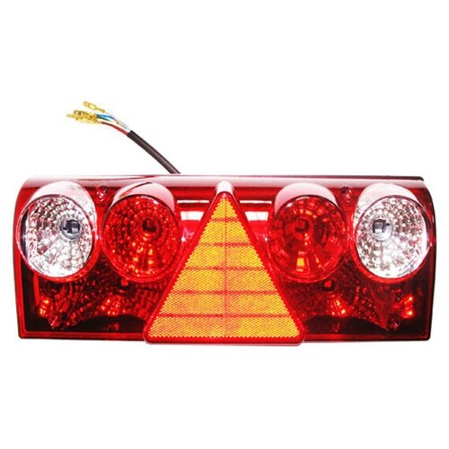 Фонарь задний правый с кабелем (EUROSTAR II, белый поворотник)