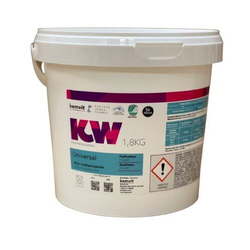 Стиральный порошок универсальный kemvit KW Universal, 1,8 кг., 56 стирок.