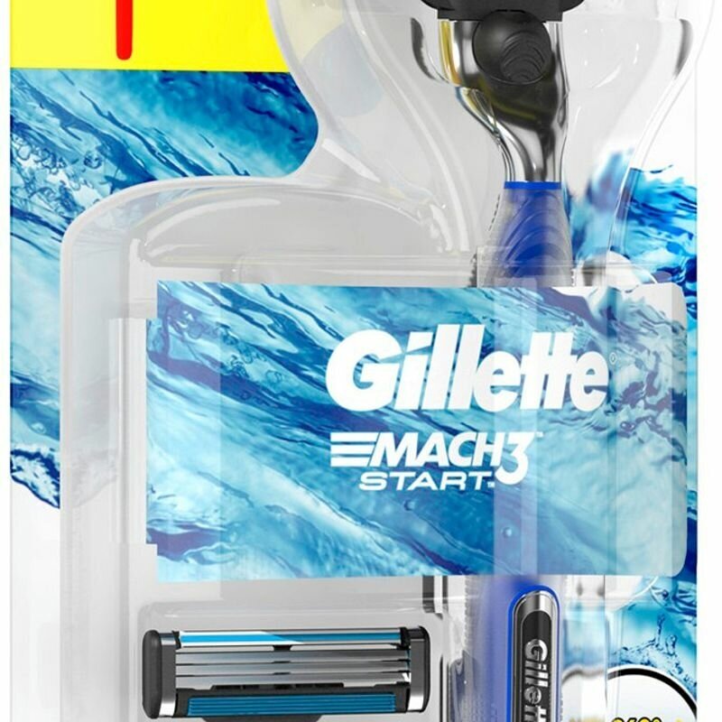Кассета Gillette (Жиллетт) сменная для бритвенного станка Mach 3 Start 8 шт. Procter & Gamble Manufacturing GmbH - фото №15
