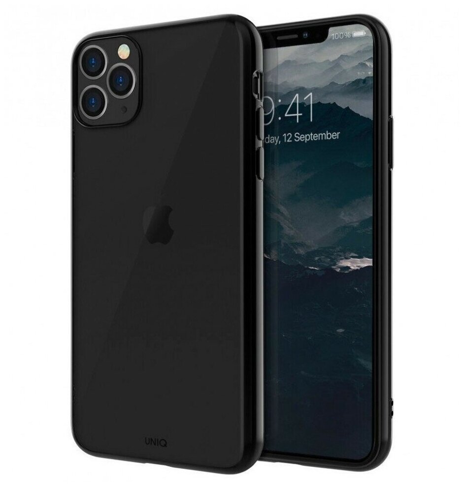 Uniq для iPhone 11 Pro Max чехол Glacier Glitz Black