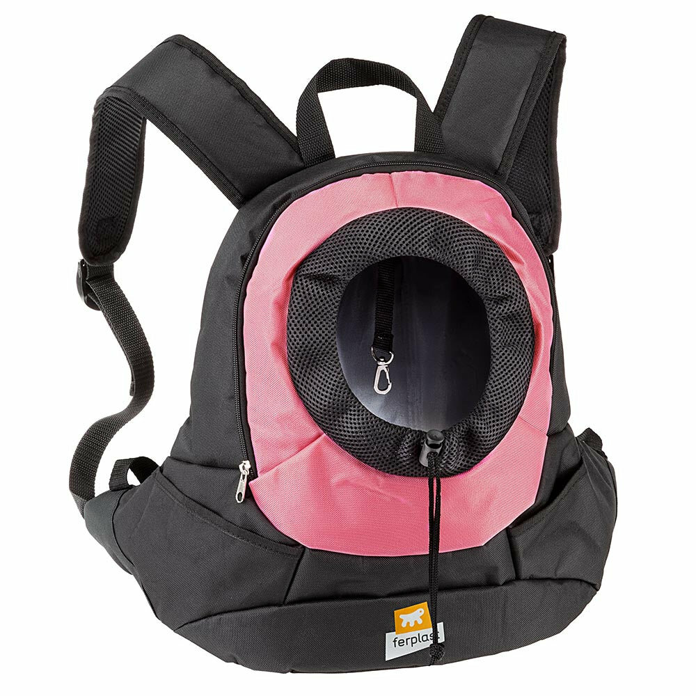 Рюкзак для переноски собак, KANGOO, размер SM, серый, полиэстэр, 37 х 16 х 36,5 см - фотография № 16