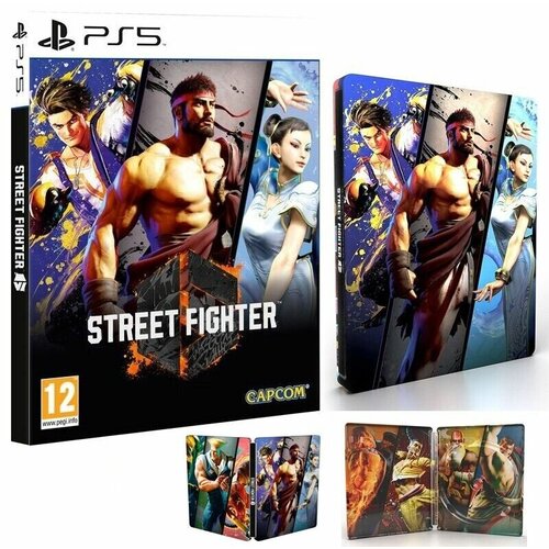 Street Fighter 6 Steelbook Edition (Русская версия)(PS5)