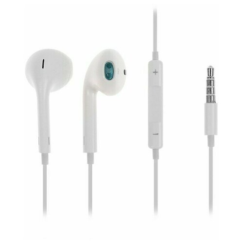Наушники LuazON W-30 вкладыши микрофон белые 61800₽