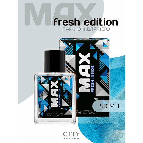 City Max Fresh Inside, Сити Макс Фреш Инсайд, туалетная вода мужская, парфюмерия для подростков,