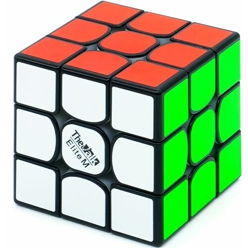 Скоростной Кубик Рубика Магнитный QiYi MoFangGe 3x3х3 Valk 3 Elite M / Головоломка для подарка / Черный пластик qytoys зеркальный 3x3x3 магический куб mofangge xmd 3x3 куб волшебный профессиональный скоростной нео куб головоломка кубик антистресс игрушки