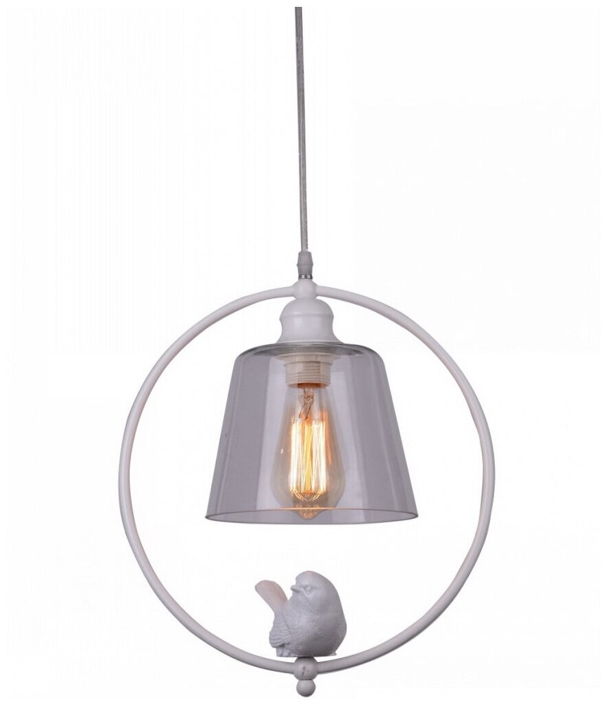 Светильник с птичками Passero A4289SP-1WH Arte Lamp, E27, кол-во ламп:1шт, Белый