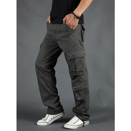 фото Брюки modniki, размер 2xl-54, зеленый