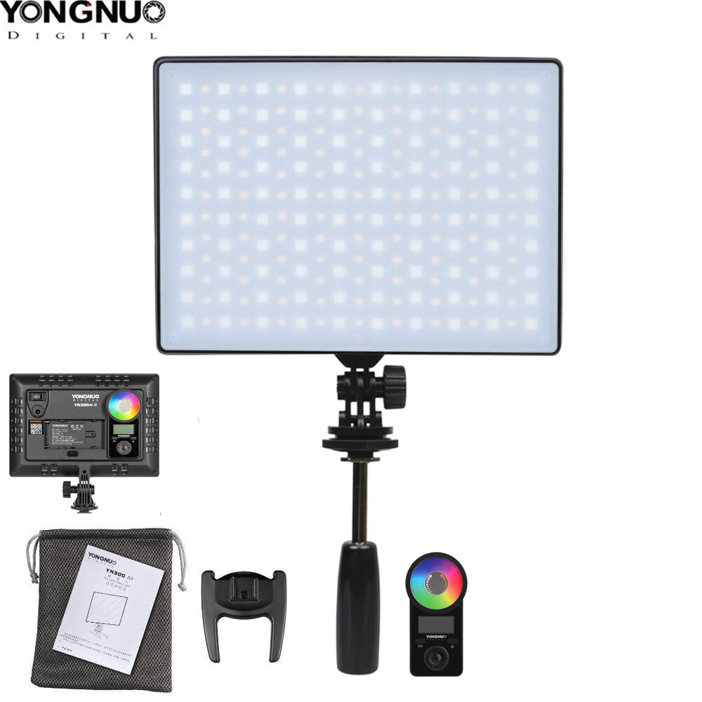 Осветитель Yongnuo YN-300 AIR II RGB 3200-5500K, светодиодный для видео и фотосъемки