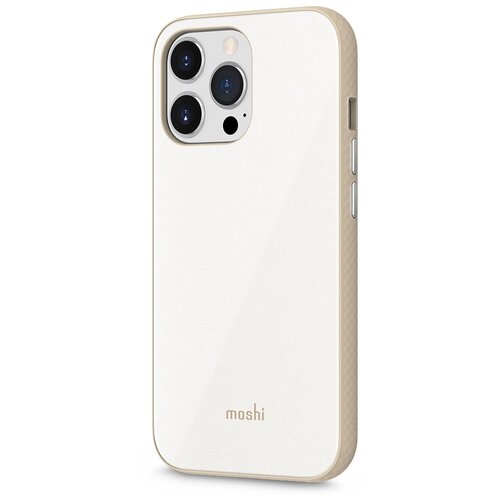 Чехол Moshi iGlaze Slim Hardshell Case для iPhone 13 Pro, pearl white