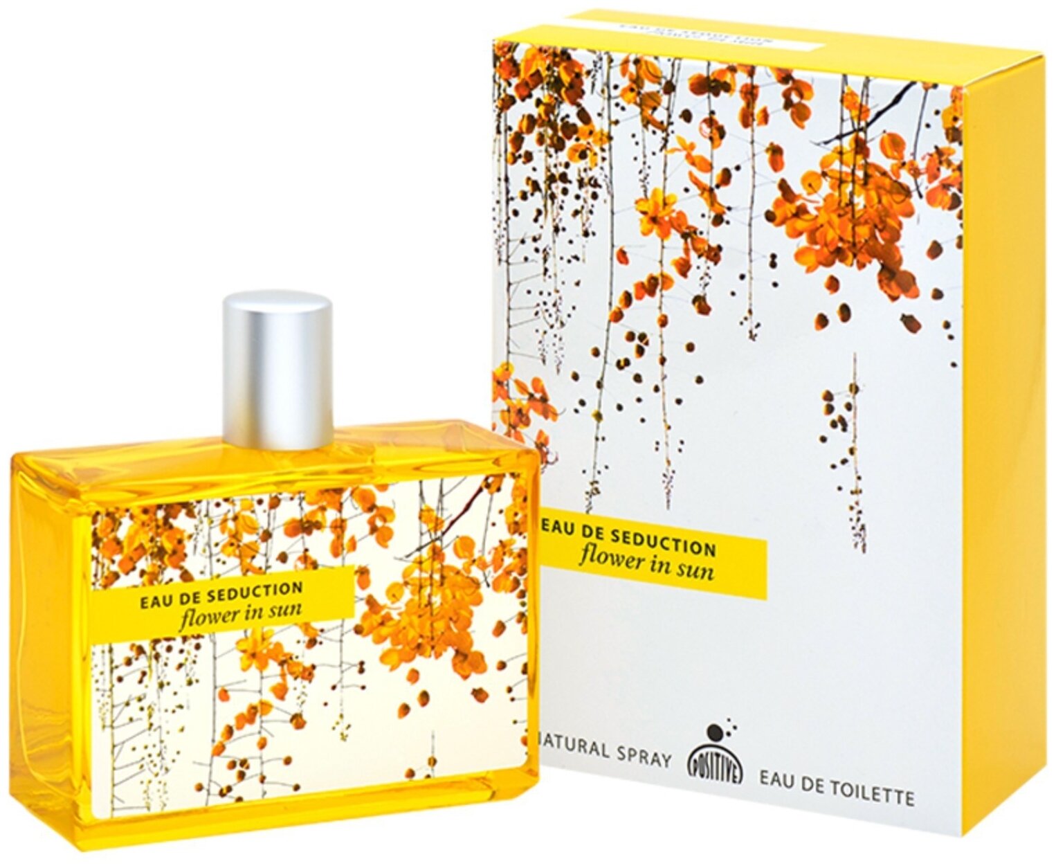 Positive Parfum Eau de Seduction Flower in Sun, 100 мл, Туалетная вода