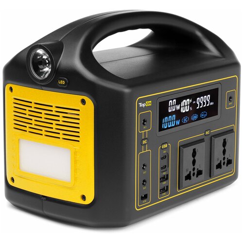 Внешний аккумулятор TopON TOP-X220 160800 мАч 2 розетки 220 В 300 Вт Мятая упаковка 6792000₽