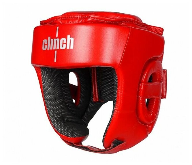 C142 Шлем для единоборств Clinch Helmet Kick красный - Clinch - Красный - XL