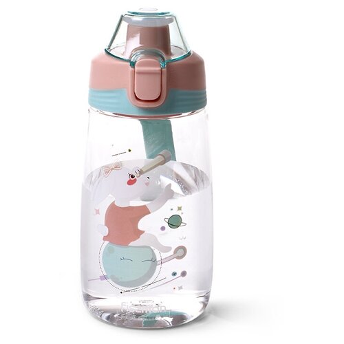 FISSMAN Бутылка для воды пластиковая 500мл 6942 Пудровый