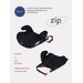 Автокресло Rant Zip UB231F Isofix группа 3 вес 22-36 кг, Black