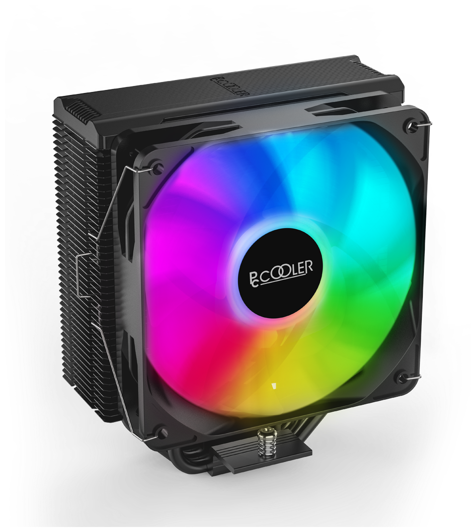 Кулер для процессора PCcooler Paladin EX400, черный/ARGB