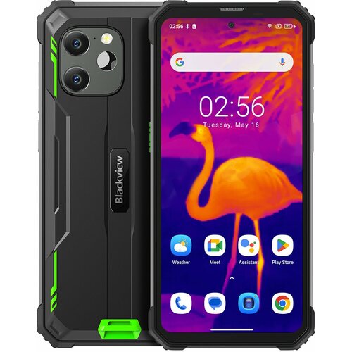 Смартфон Blackview BV8900 8/256 ГБ, Dual nano SIM, зелeный смартфон blackview bv8800 8 128 гб dual nano sim оранжевый