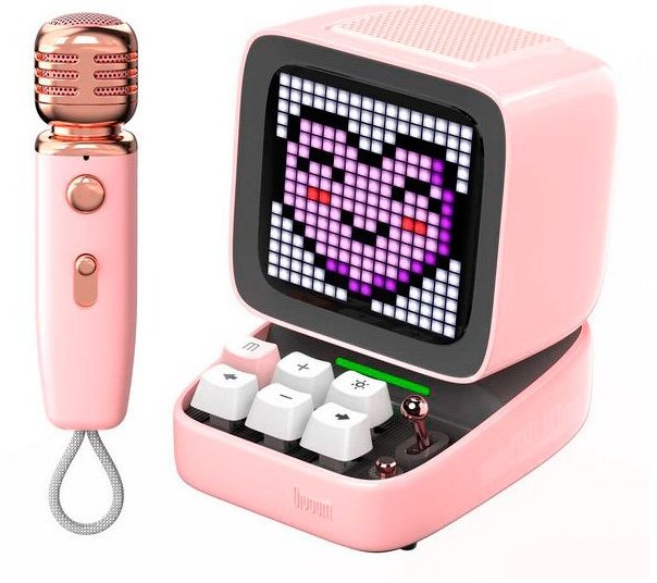 Колонка Divoom Ditoo Mic Pink