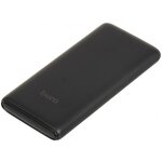 Мобильный аккумулятор Buro BPF10E 10000mAh 3A QC PD 20W 2xUSB черный (BPF10E20PBK) - изображение