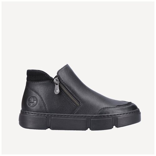 фото Ботинки rieker, размер 37, черный