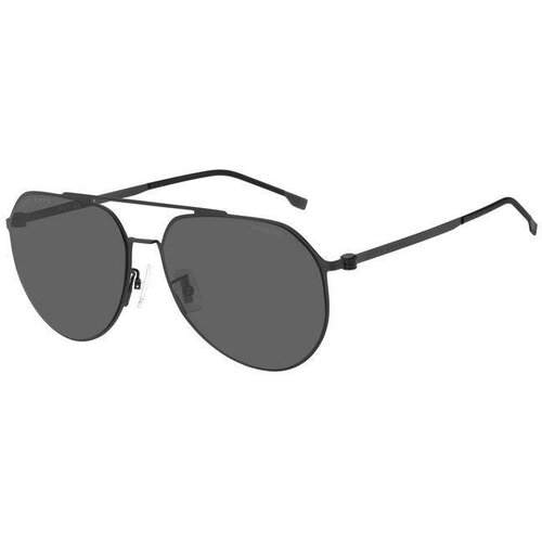 Солнцезащитные очки BOSS, авиаторы, для мужчин, голубой