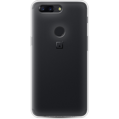 Силиконовый чехол на OnePlus 5T / ВанПлюс 5Т, прозрачный