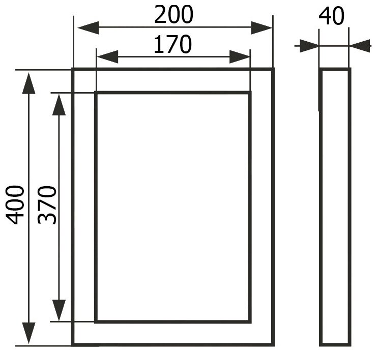 D2040 ceramo, Люк под плитку съемный 200х400 - фотография № 11