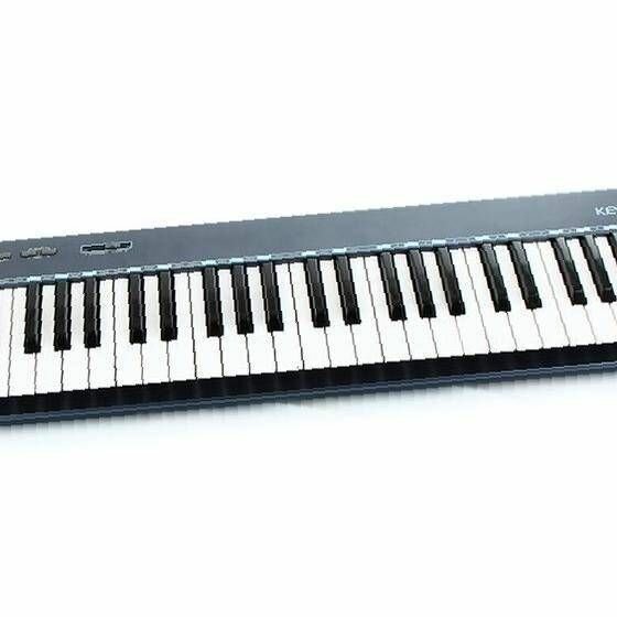 MIDI-клавиатура Axelvox KEY49j черный - фотография № 6