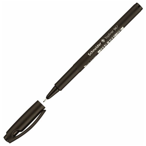 Schneider Ручка-роллер Topball 845 , черный , 1 штук ручка роллер schneider topball 845 черная 0 5мм одноразовая 2 штуки