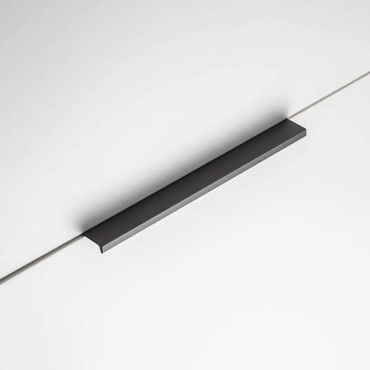 GTV Ручка мебельная алюминиевая HEXI 192мм/225мм, антрацит - фотография № 9