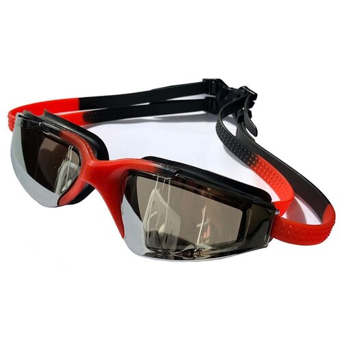 Очки для плавания Sportex E38879, черно-красный очки для плавания sportex r18168 красный