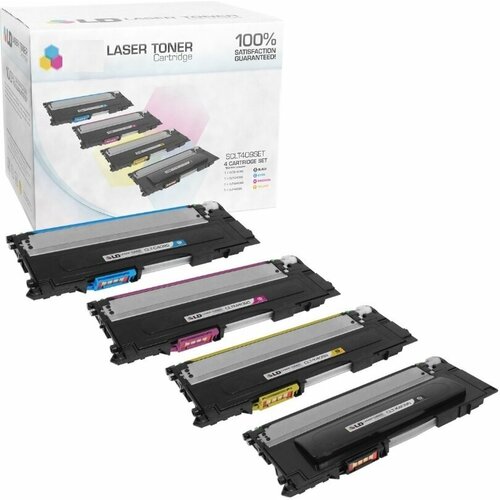 Картридж SF 404 комплект совместимые CLT-404 ST974A + SU242A + SU452A + SU108A для Samsung SL-C430, SL-C432, SL-C433, SL-C480, SL-C482, SL-C483