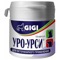 Капсулы GIGI Уро-Урси для кошек и собак, 14шт. в уп.