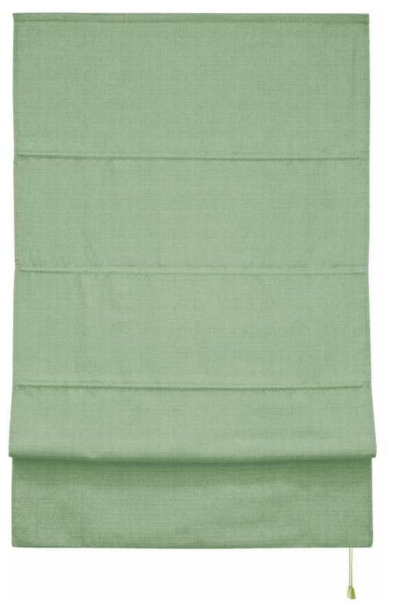 Римская тканевая штора Эскар Лея, оливковый, 60x160см, арт. 1080060 - фотография № 6