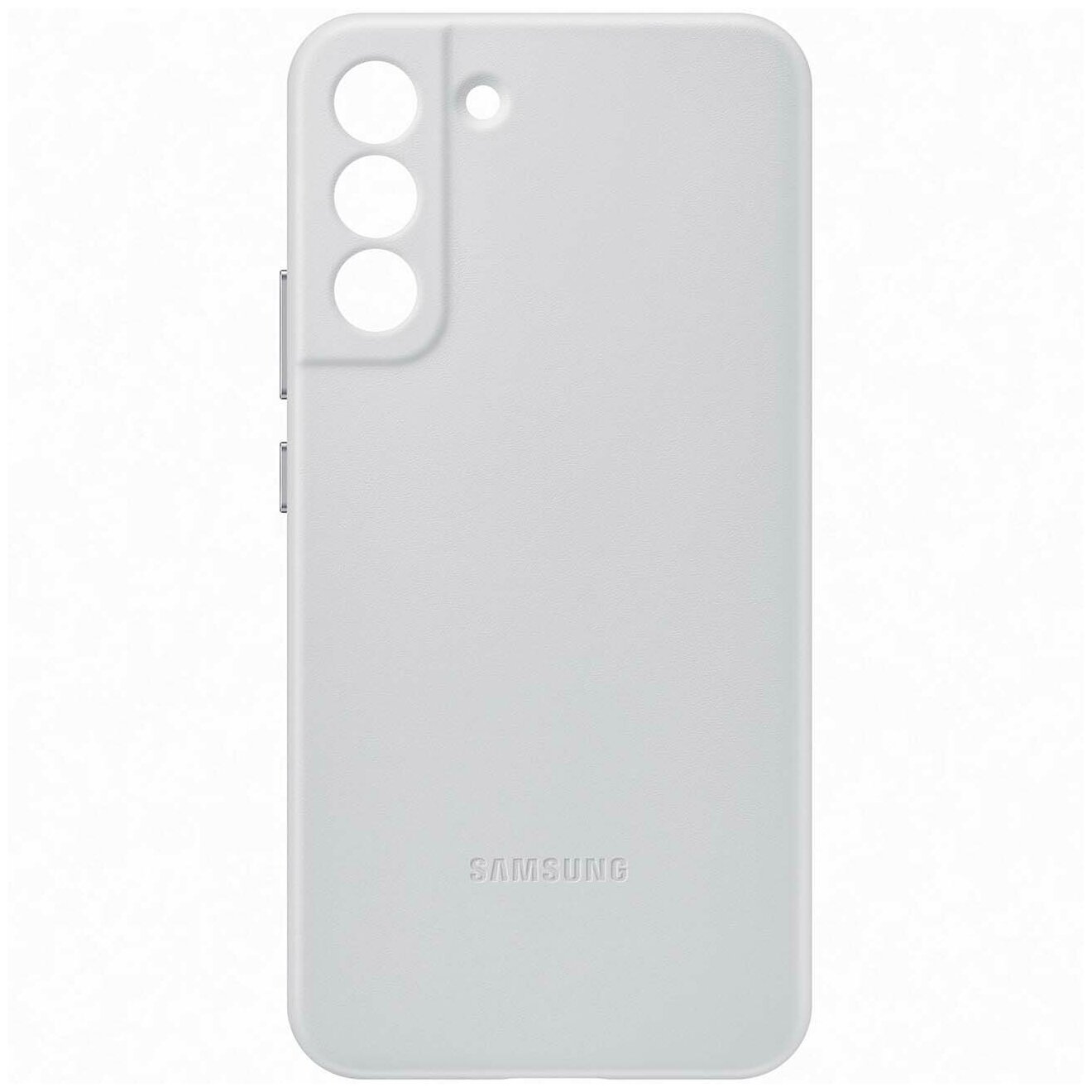 EF-VS906LJEGRU Samsung, Чехол-накладка Leather Cover Samsung S22+ Цвет : Светло-серый (натуральная кожа)