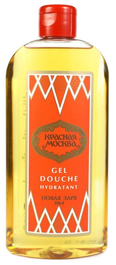 Новая заря Гель для душа Красная Москва увлажняющий 430 мл