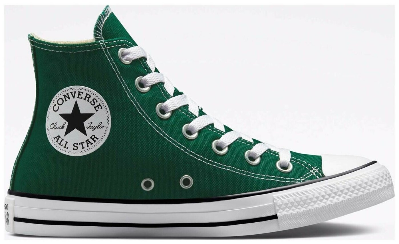 Кеды Converse Chuck Taylor All Star A00785 текстильные высокие зеленые 