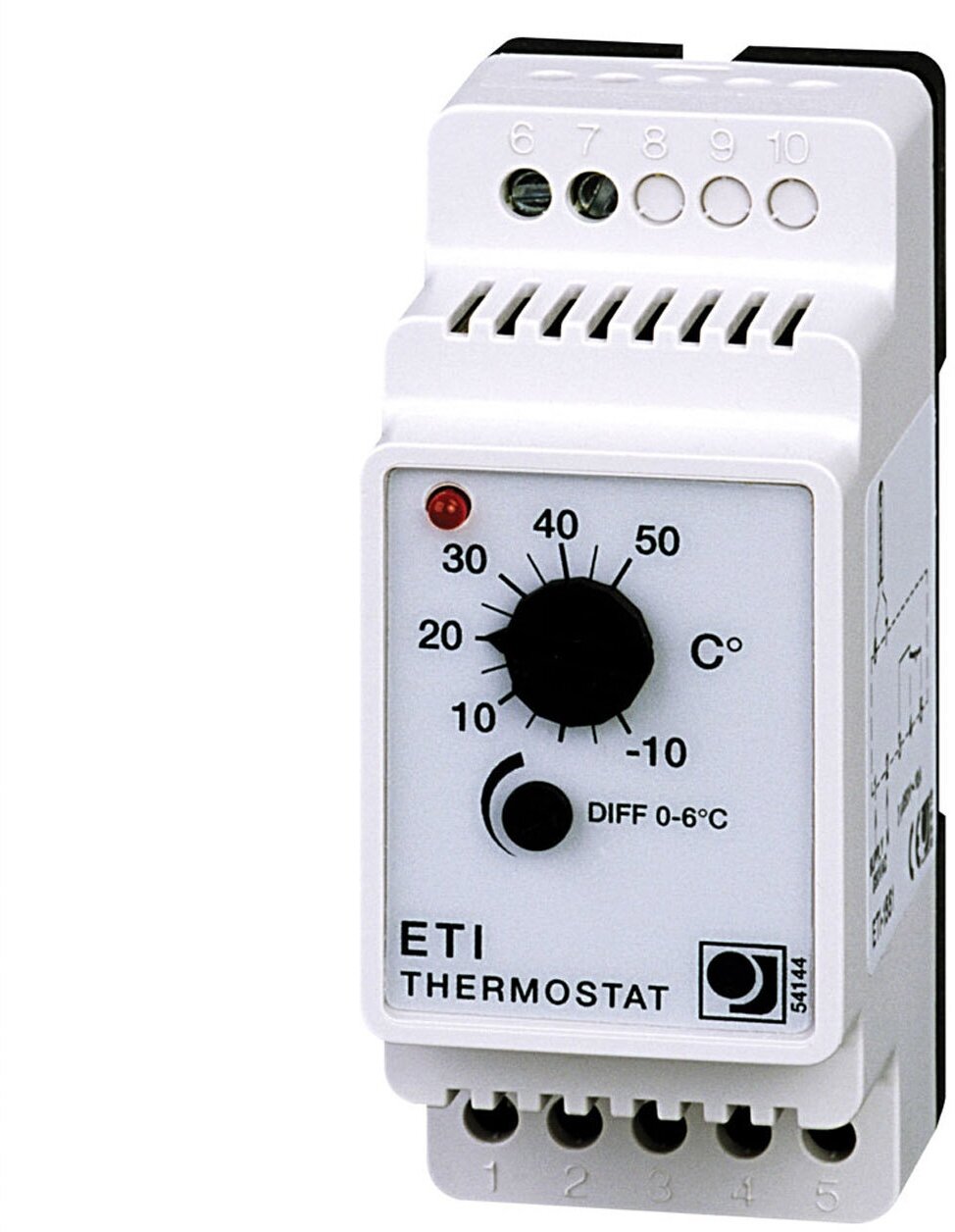 Термостат OJ ETI-1551-RU для обогрева трубопроводов