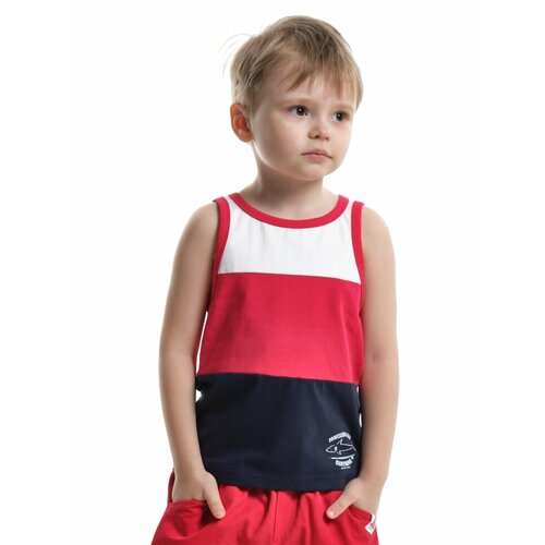 Майка Mini Maxi, хлопок, размер 116, мультиколор