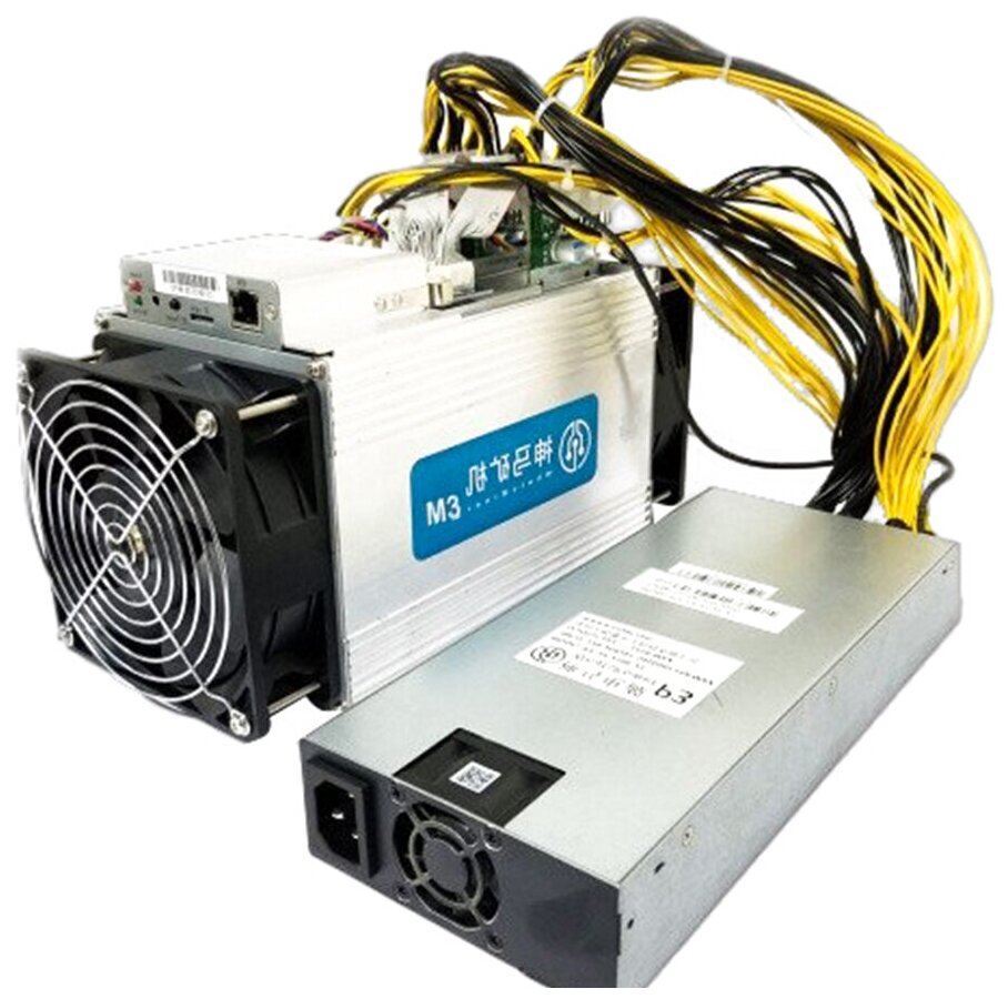 Асик Whatsminer m3 Ref 10.5-11.5 Th/s Asic/ Miner/ Antminer/ Mining