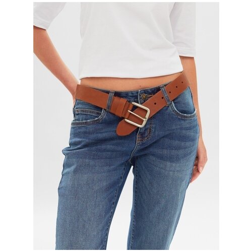 фото Ремень krapiva, размер 100, оранжевый